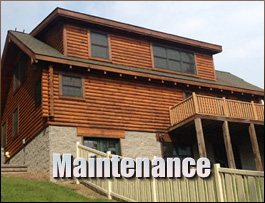  Westfield, North Carolina Log Home Maintenance